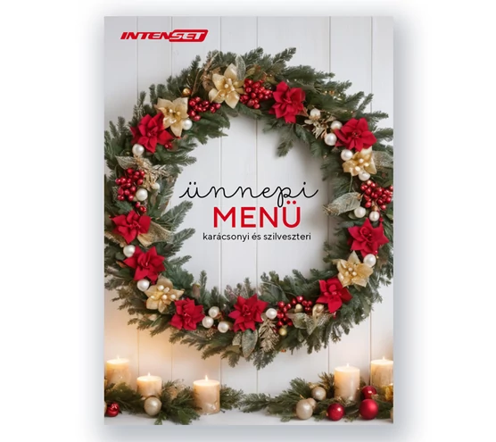 Intenset 1600 Kcal Ünnepi Menü 2024 