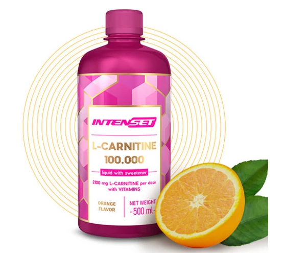 Intenset L-Carnitine edzés előtti narancsízű ital 500ml